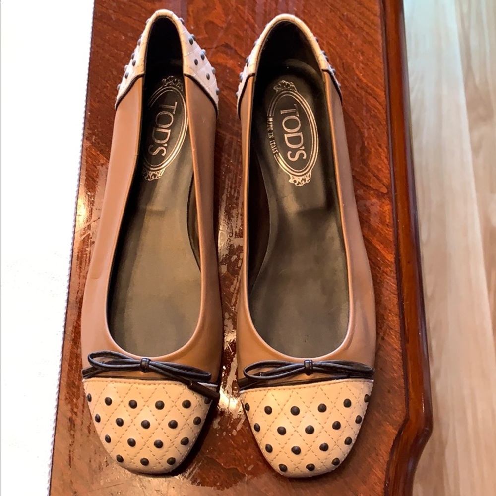 Tods ballet flats!